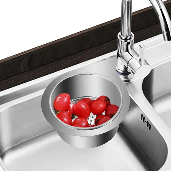 Globetrek° SinkStrainer 1+1 GRATIS: Rustfri Filter Svanen Stil Vask Sigte