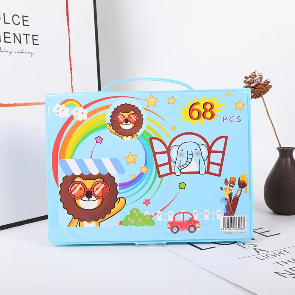 Kletshuts™ ColoringSet: Forbløffende Bærbar Børn Farvelægning Kit
