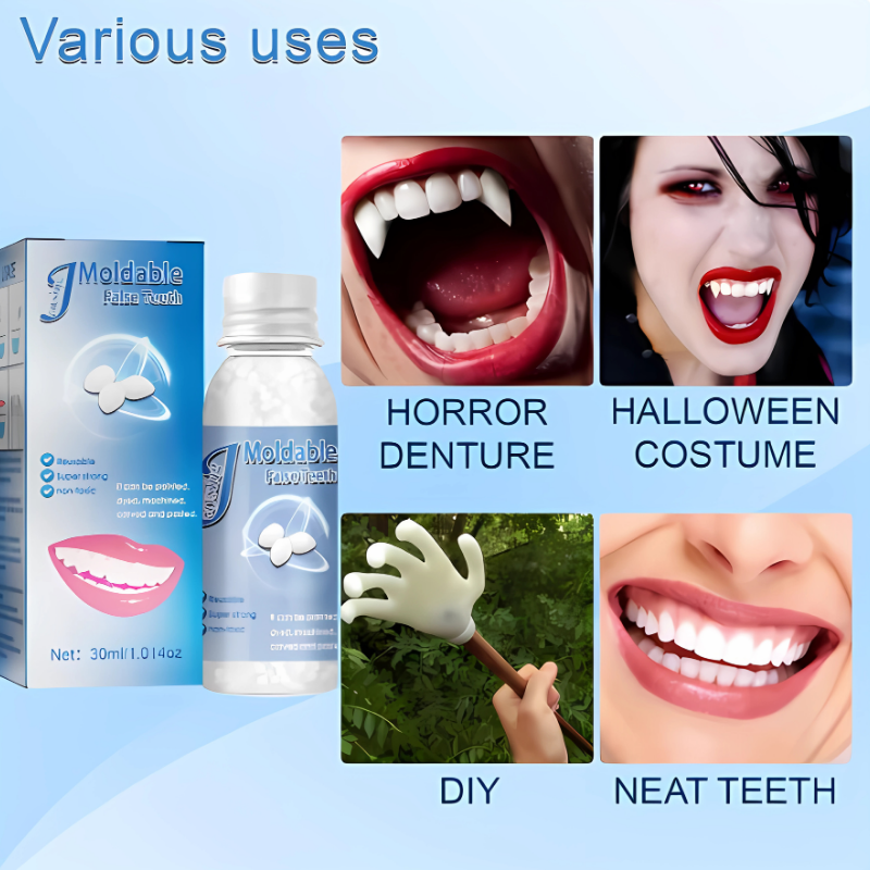 TeethRepair™ 1+1 GRATIS: Naturligt-Udseende Tænder Reparation Kit