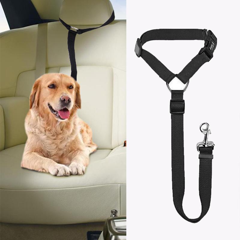DogCatFri™ CarLeash 1+1 GRATIS: Justerbar Sikkerhed Kæledyr Autostol Snor