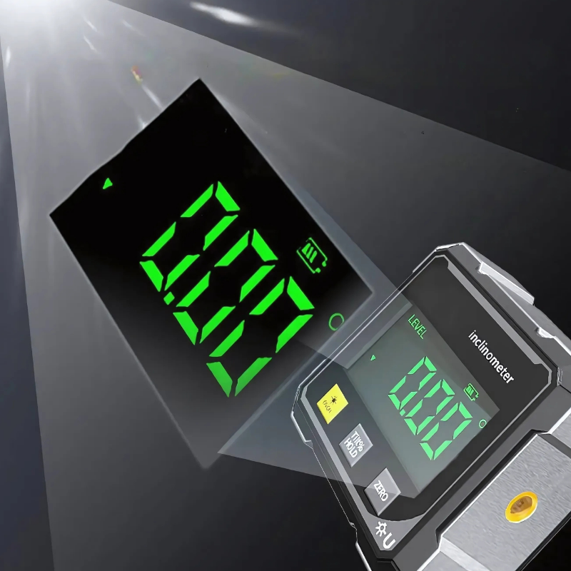 Globetrek° DigitalInclinometer: Digital Magnetisk Sider Laser Hældningsmåler