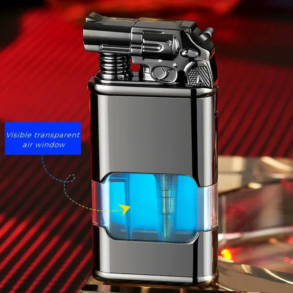 WatchLighter: Vintage Inspireret Multifunktionel Dobbelt Flamme Ur Lighter