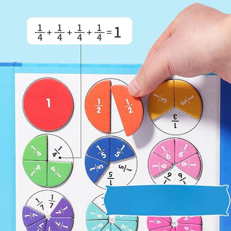 Kletshuts™ MathGame: Pædagogisk Magnetisk Børn Matematik Puslespil Spil