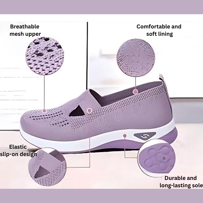 Happy™ StylishSneakers 1+1 GRATIS: Åndbare Komfortabel Pasform Stilfulde Sneakers