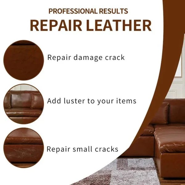 LeatherGel 1+1 GRATIS: Ultimativ Lædergel Reparation Og Restaurering