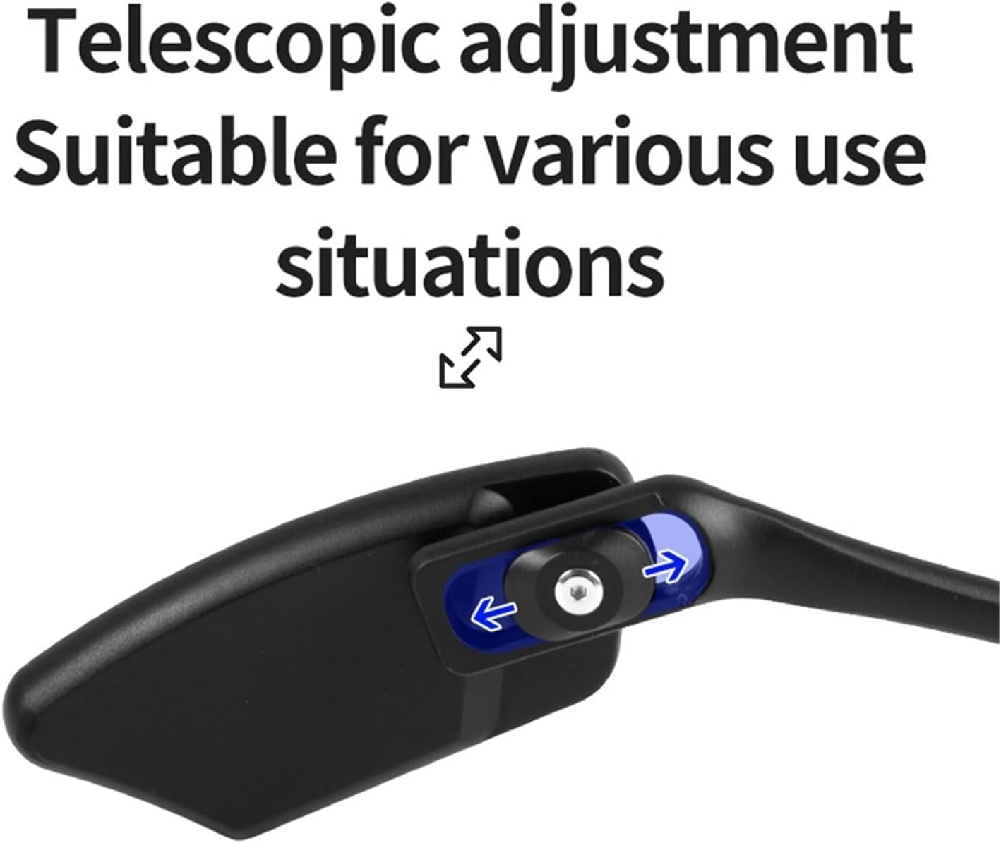 RearviewMirror: Cykler Og Motorcykler 360° Justerbare Bakspejle Spejle