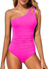 Icone™ StylishSwimsuit: Side Strop En Skulder Stil Kurve Pasform Badedragt