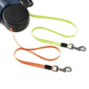 DogFri™ DoubleLeash: LED-Lys Dobbelt Hoved Indtrækkelig Hundesnor