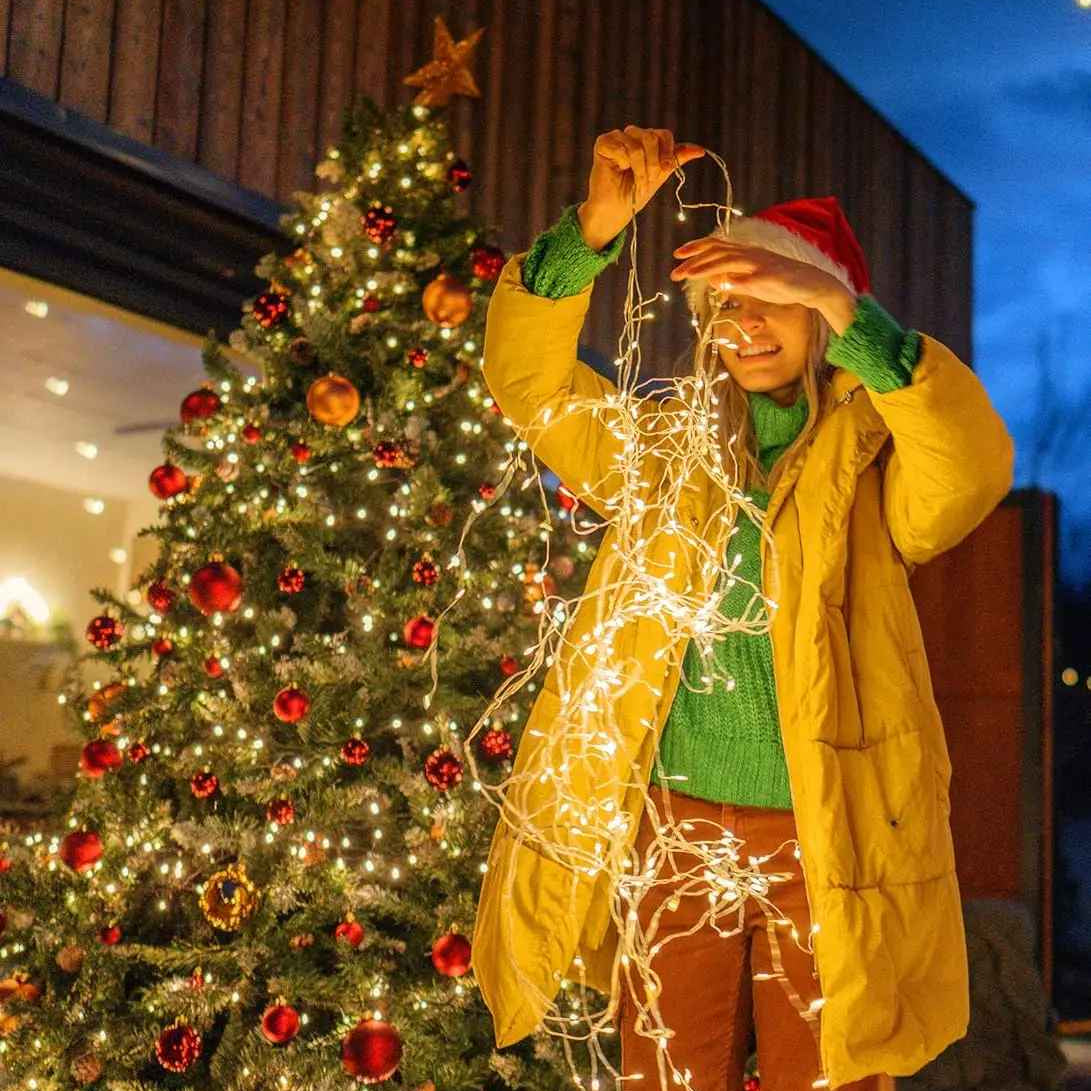 Ledsen™ FairyLights: Strålende Fyrværkeri Tråd LED Streng Fe Lys