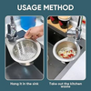 Globetrek° SinkStrainer 1+1 GRATIS: Rustfri Filter Svanen Stil Vask Sigte