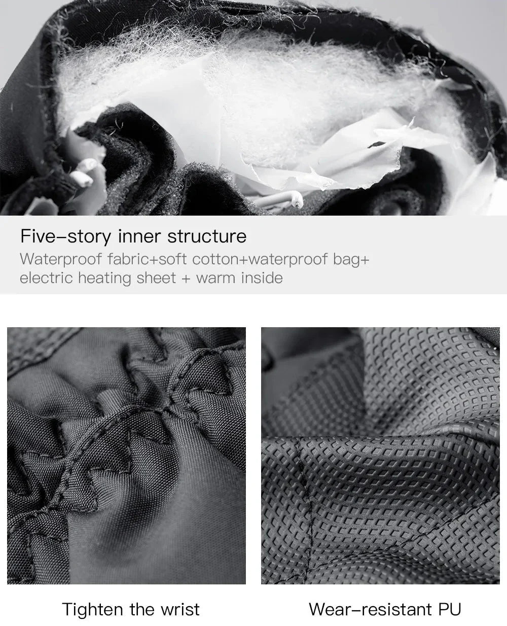 Icone™ ThermalGloves: Vandtæt Vinter Hånd Varme Termiske Handsker