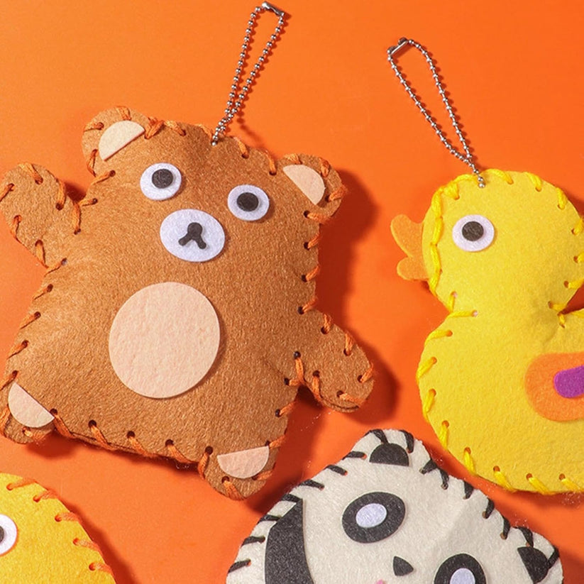 Kletshuts™ SewingCraft 1+1 GRATIS: DIY Dyr Sy Sæt Børn Kreativt Håndværk Sæt