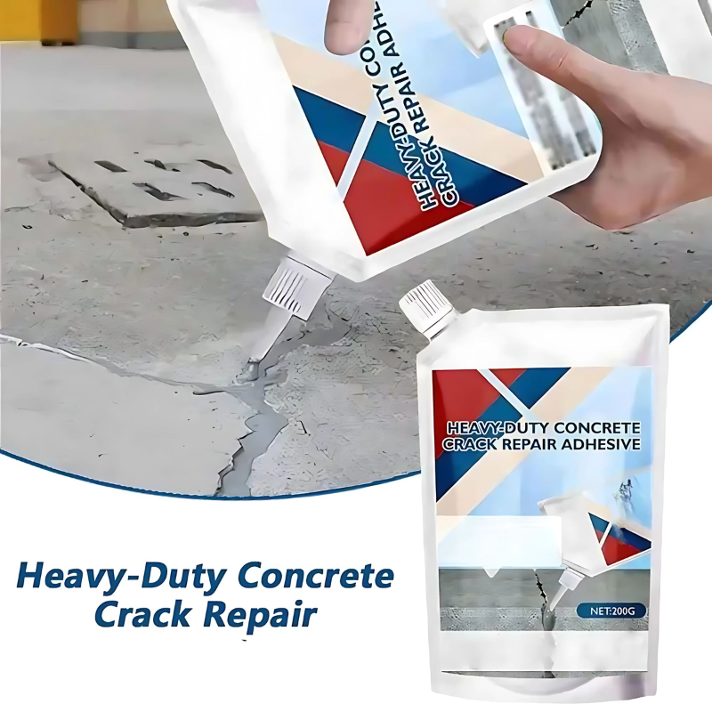 CrackFix 1+1 GRATIS - Kraftfuld Beton Reparation Af Revner Klæbemiddel