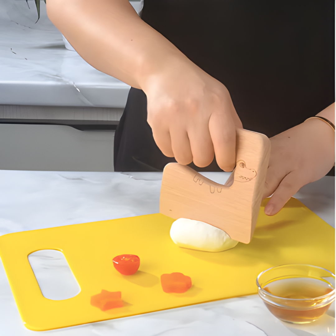 Kletshuts™ KidsKitchen: Sikker Skæring Leg Børn Køkken Legetøj Sæt