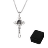 Jewelance™ CrossProtection 1+1 GRATIS: Åndelig Beskyttelse Kors Vedhæng Halskæde Med Gaveæske