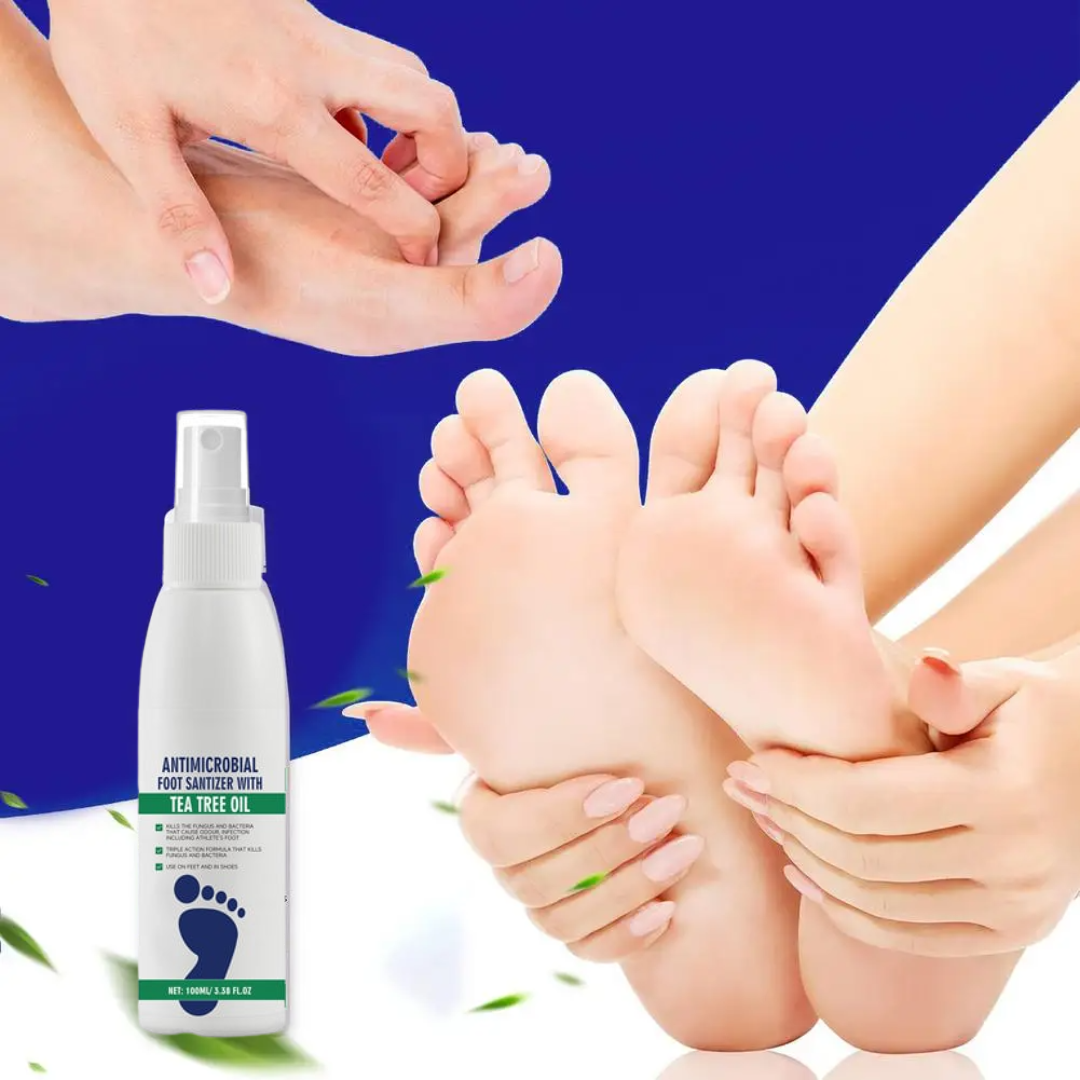 FootCare 1+1 GRATIS: Antimikrobiel Dyb Hydrering Fodpleje Spray