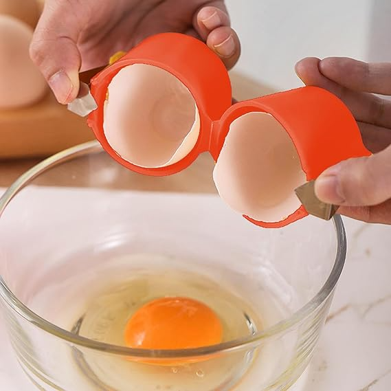 Globetrek° EggSeparator: Transportabel Æg Åbner Og Separator Værktøj