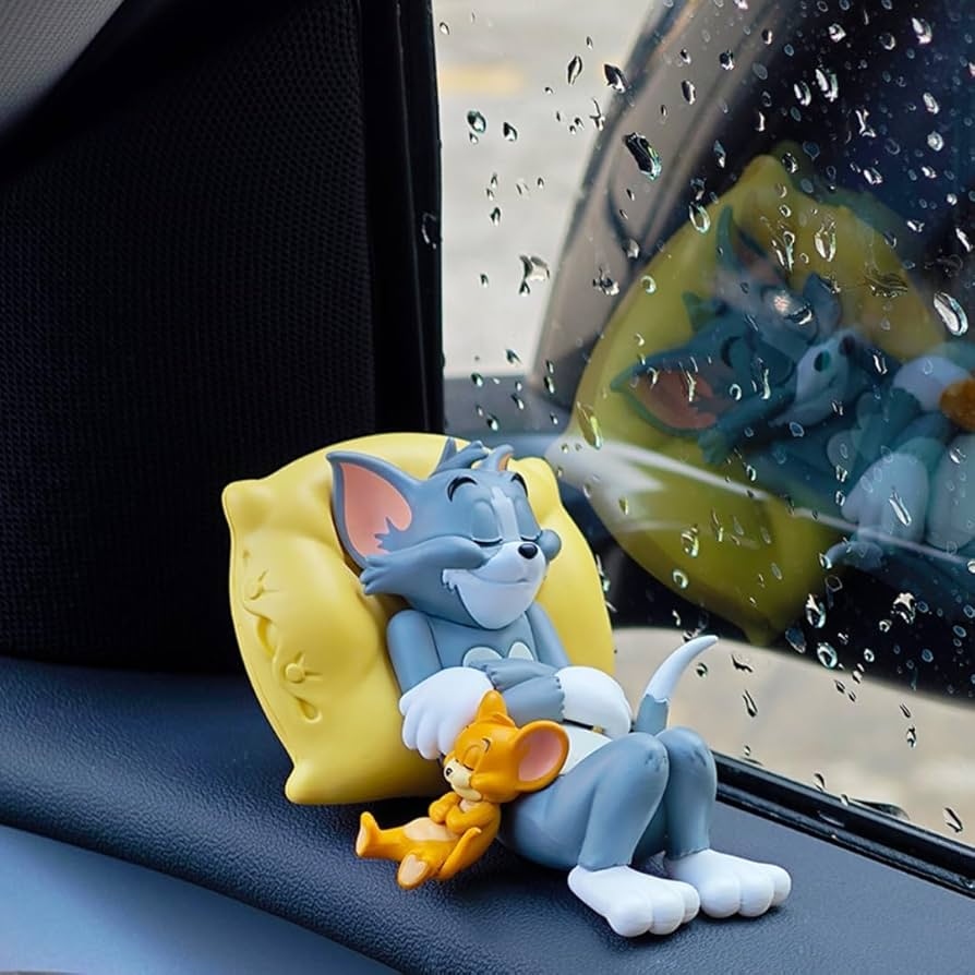 CarCharm 1+1 GRATIS: Tom Og Jerry Legesyg Dashboard Ornament