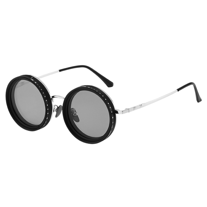 AdjustableSunglass: Fra Klart Lys Til Svagt Lys Justerbar Dæmpningssolbrille Med Etui