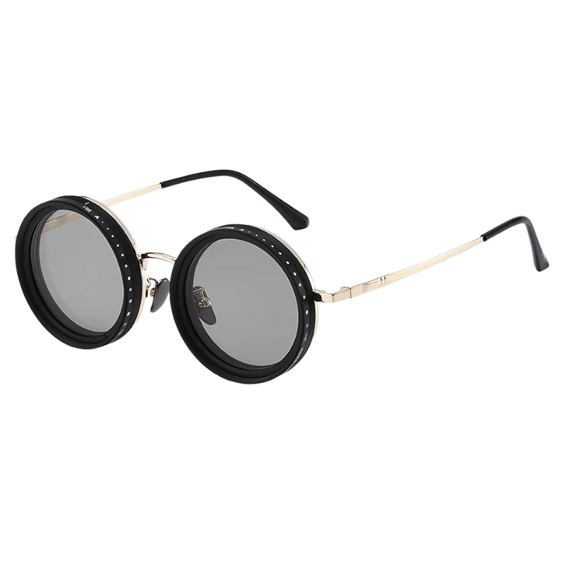 AdjustableSunglass: Fra Klart Lys Til Svagt Lys Justerbar Dæmpningssolbrille Med Etui