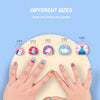Kletshuts™ NailStickers: Børn Neglekunst Klistermærker Dekoration Kit
