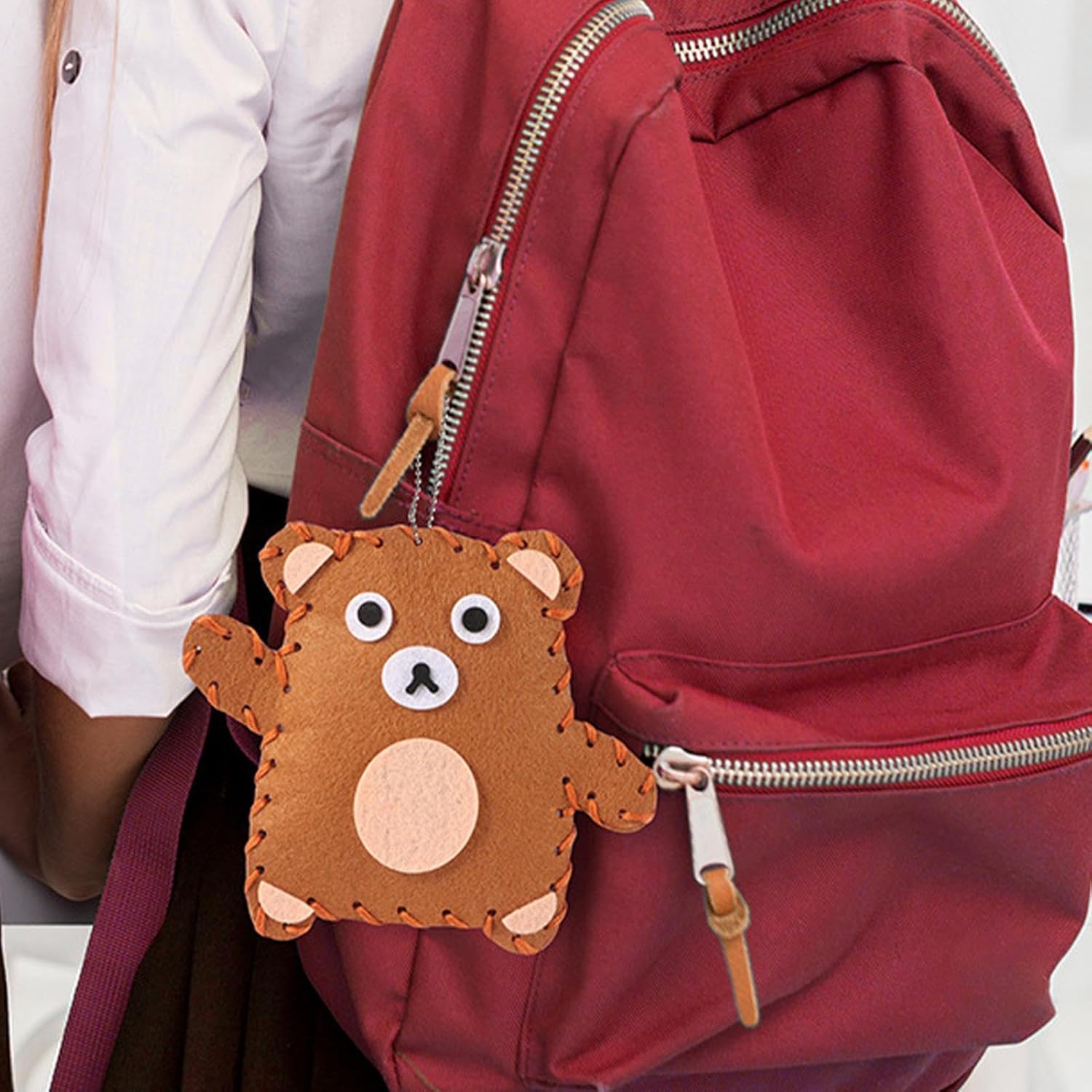 Kletshuts™ SewingCraft 1+1 GRATIS: DIY Dyr Sy Sæt Børn Kreativt Håndværk Sæt