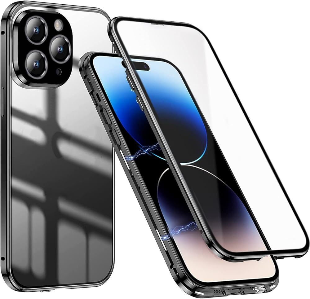 PhoneProtect: Magnetisk Dobbeltsidet Telefon Beskyttelsesetui