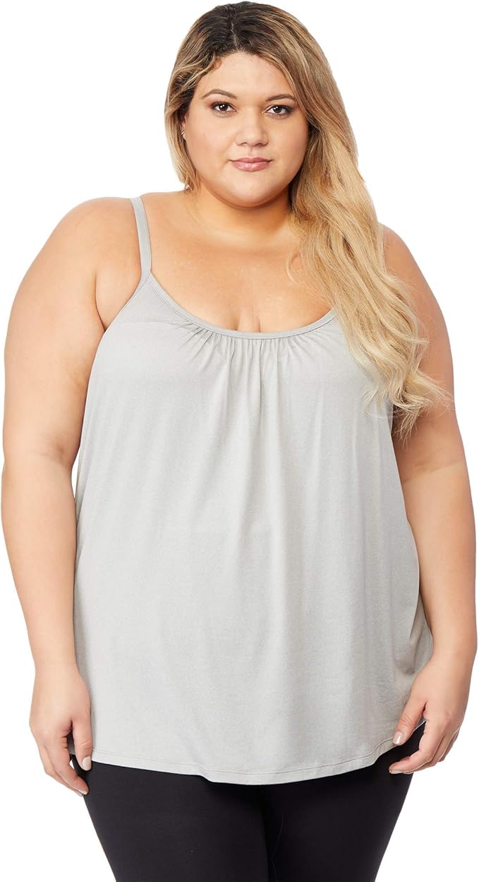 Icone™ PaddedTank: Kvinder Løs Pasform Polstret Tanktop