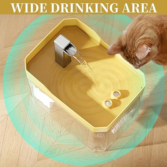 Catfri® WaterFountain: Smart Automatisk Kæledyr Vand Springvand