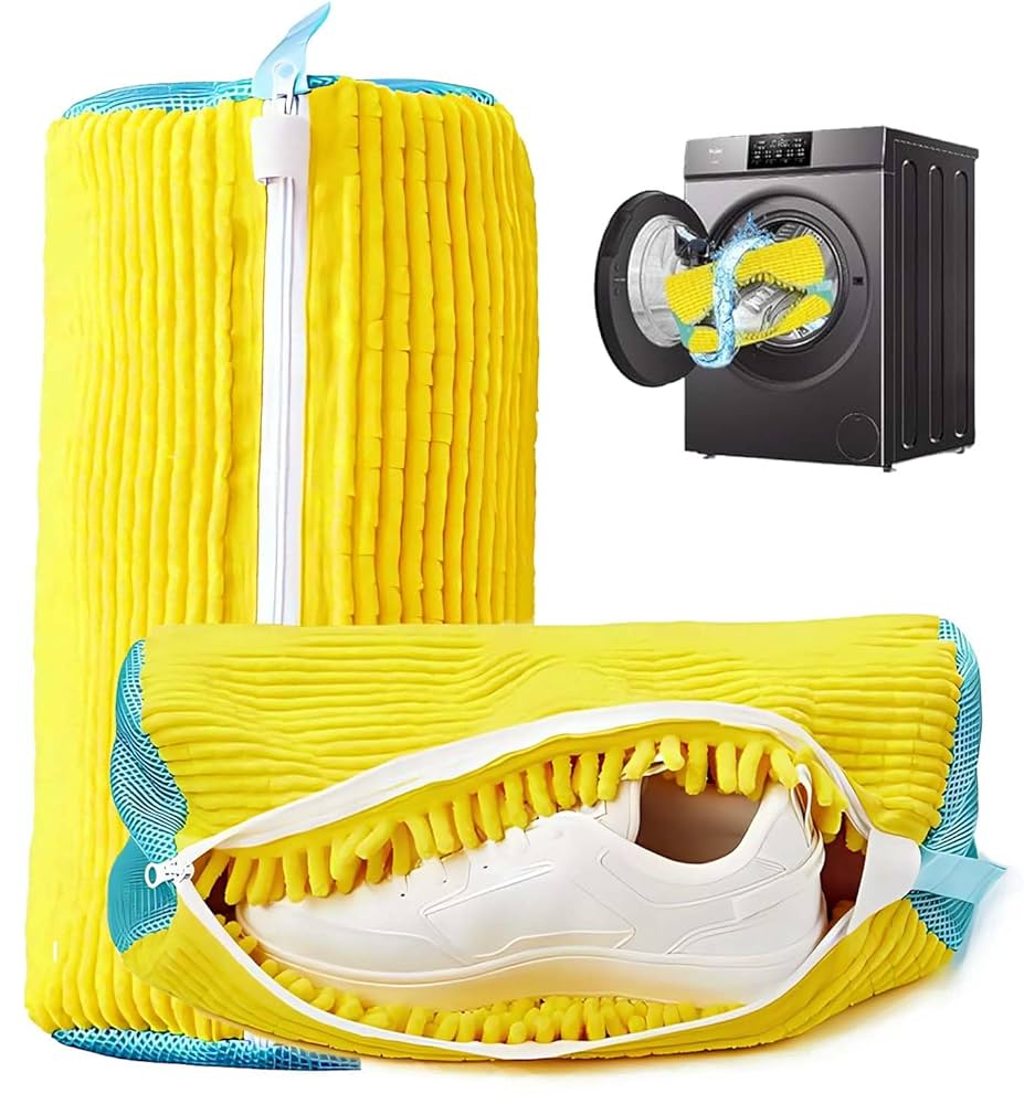 Cleaner Pro° ShoeBag 1+1 GRATIS: Skånsom Sko Vask Taske Og Maskine Beskyttelse