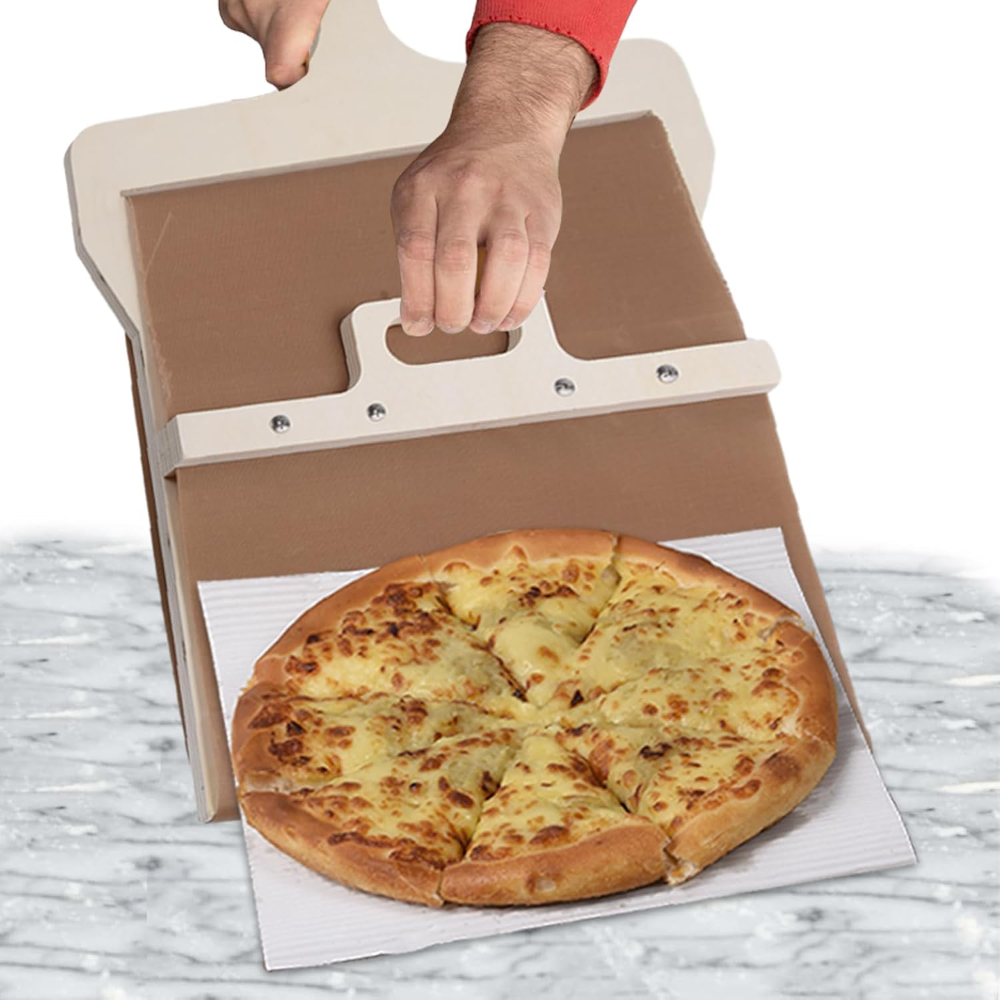 Globetrek° PizzaPeel: Høj kvalitet Non-stick Pizza Slide Peel Køkken Værktøj