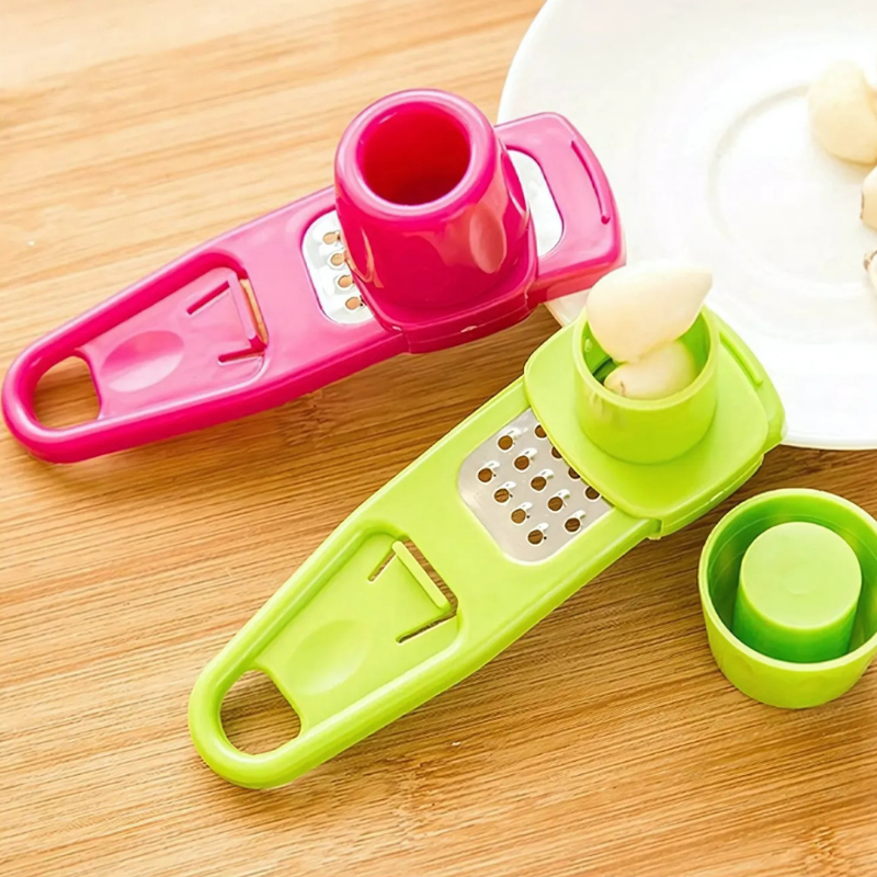 Globetrek° GarlicGrinder 1+1 GRATIS: Hurtig Knus Hvidløg Manuel Grinder Værktøj