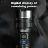 Ledsen™ AdjustableFlashlight: Ultrabright Genopladelig Lommelygte Med Justerbar Stråle