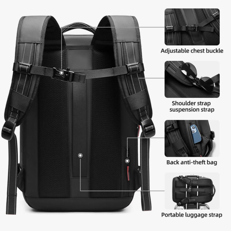 Icone™ CompressionBag: Pladsbesparende Kompressions Vakuum Rejse Taske