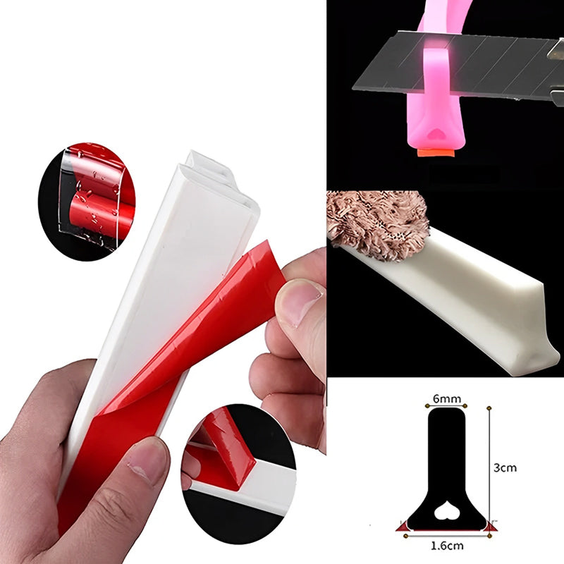 Siliconestrip - Silikone Vandbarriere Strip