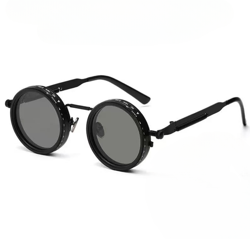 AdjustableSunglass: Fra Klart Lys Til Svagt Lys Justerbar Dæmpningssolbrille Med Etui
