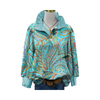 Icone™ FormalBlouse: Stilfuld Langærmet Unik Print Formel Bluse