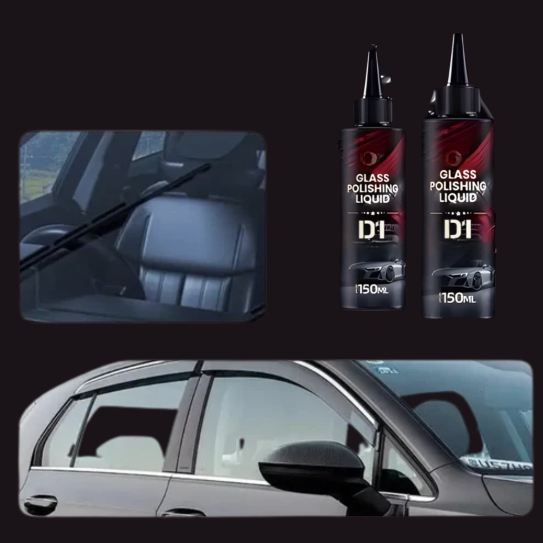 Cleaner Pro° GlassPolisher 1+1 GRATIS: Bil Glas Rengøringsmiddel Og Polerings Væske