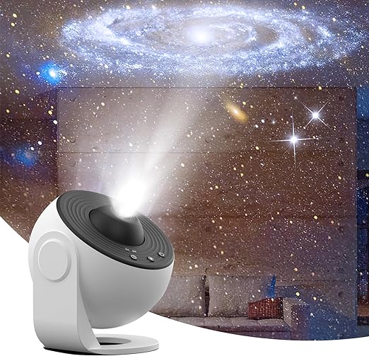 GalaxyProjector - 360° Roterende Galakse Nat Lys