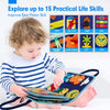 Kletshuts™ BusyBoard: Sensoriske Finmotoriske Færdigheder Montessori Pædagogisk Busy Board
