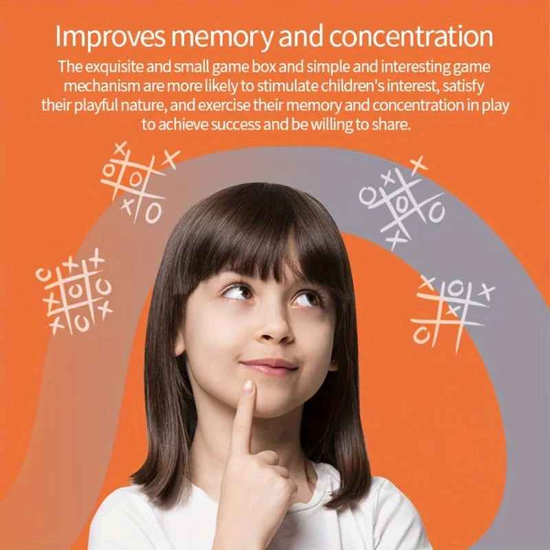 Kletshuts™ FunTicTacToe: Interaktivt Elektronisk Tic-Tac-Toe Spil For Alle Aldre