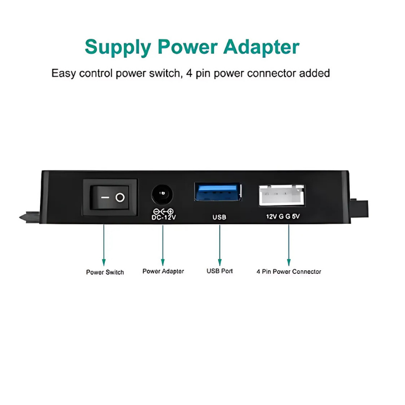 RecoveryConverter - USB 3.0 Til IDE/SATA Dataoverførsel Og Gendannelseskonverter