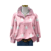 Icone™ FormalBlouse: Stilfuld Langærmet Unik Print Formel Bluse