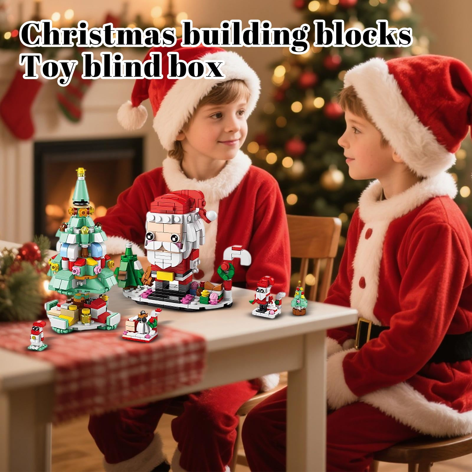 ChristmasBlocks: Jule Advents Kalender Byggeklodser Sæt