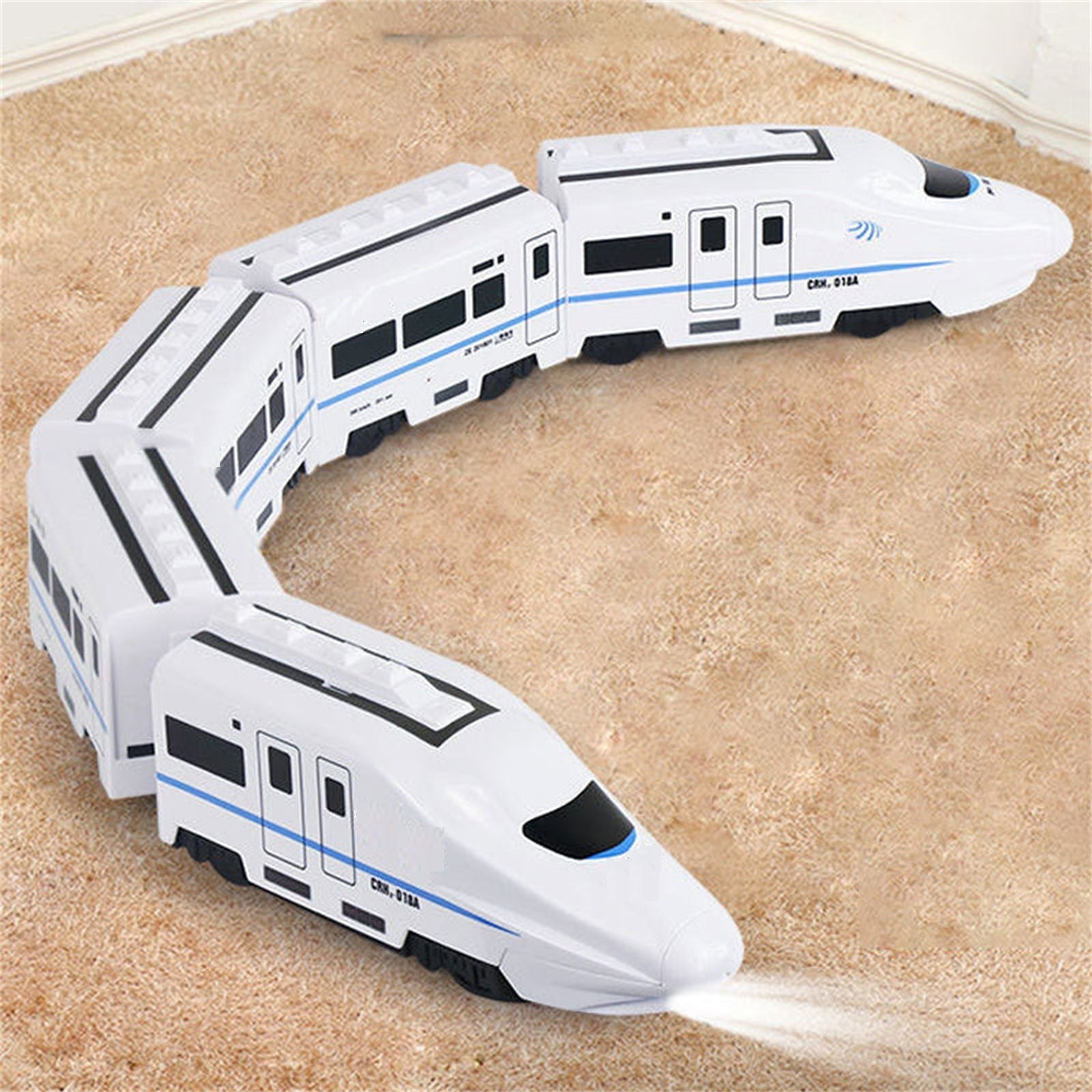 Kletshuts™ TrainToy: Interaktivt Børn Smart Kæde Tog Legetøj Sæt