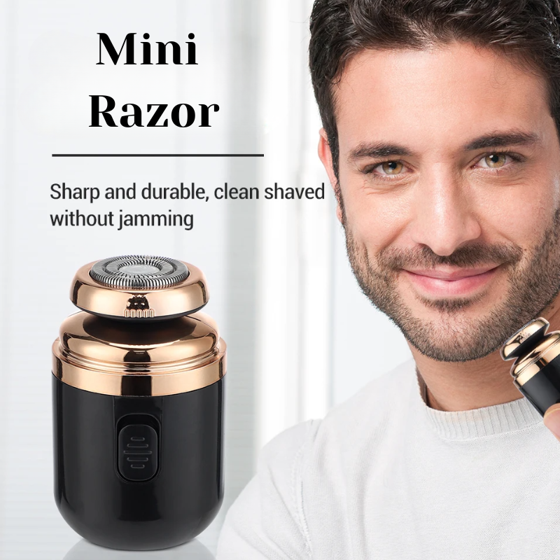 MiniRazor - Kompakt Elektrisk Mini Barbermaskine – Nabelo Danmark