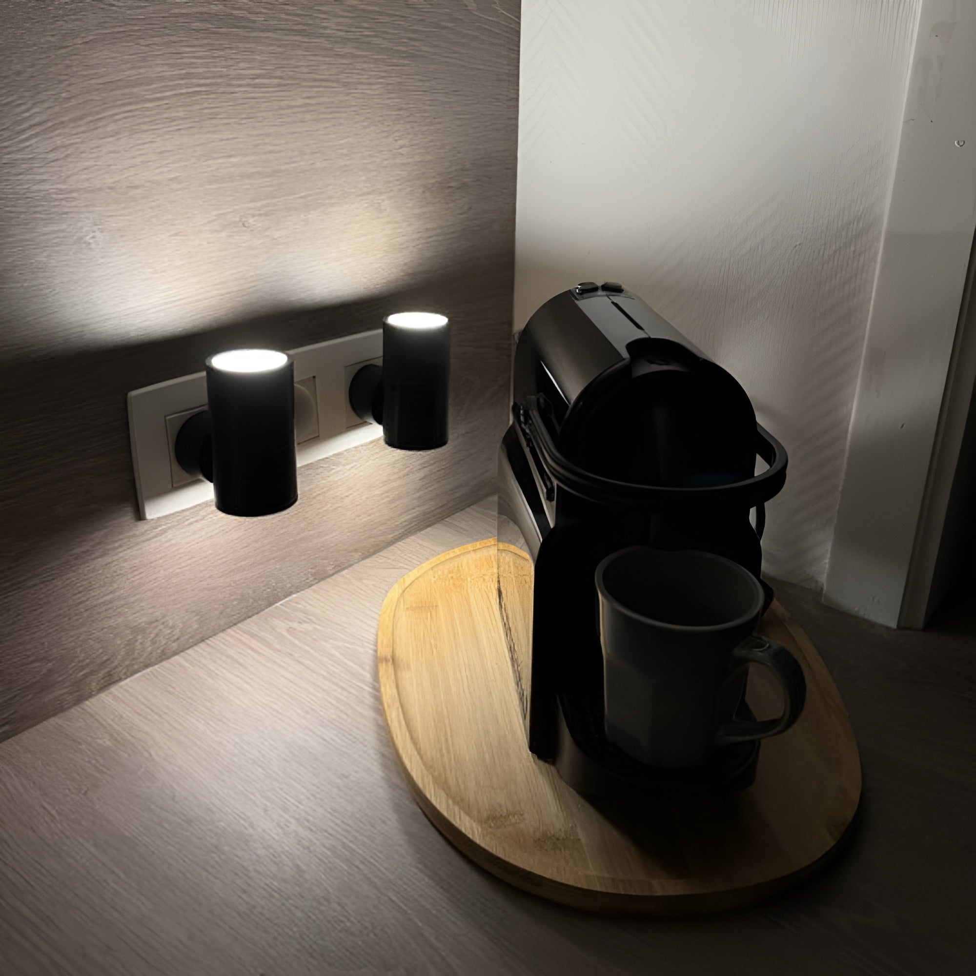 Ledsen™ NightLight: Moderne Bærbar Dæmpbar Plug-In Nat Lys