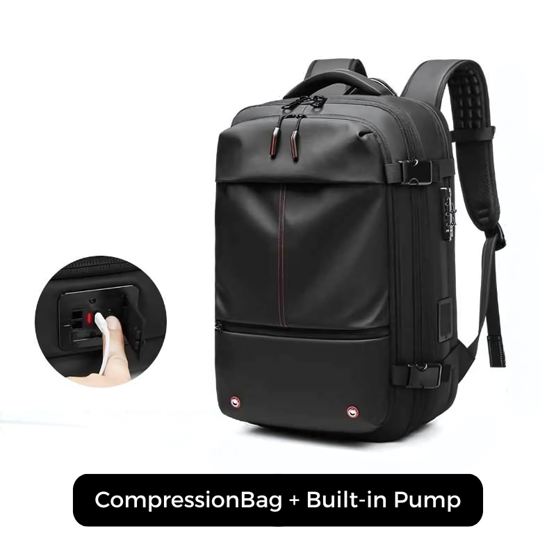 Icone™ CompressionBag: Pladsbesparende Kompressions Vakuum Rejse Taske