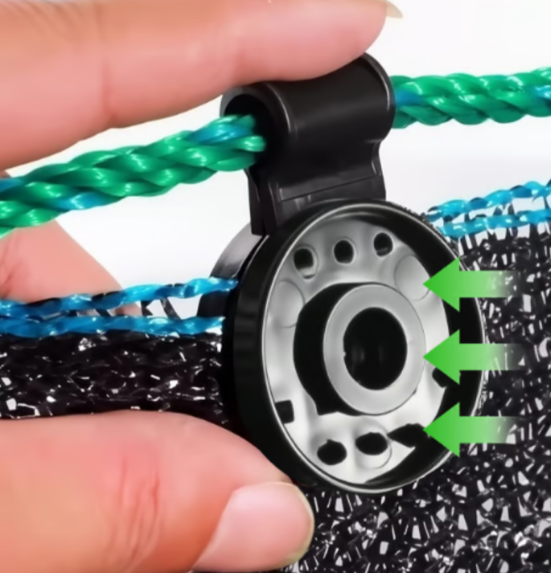 GlideHold® ShadeClips: Udendørs Telt Og Stofskygge Holdbare klips