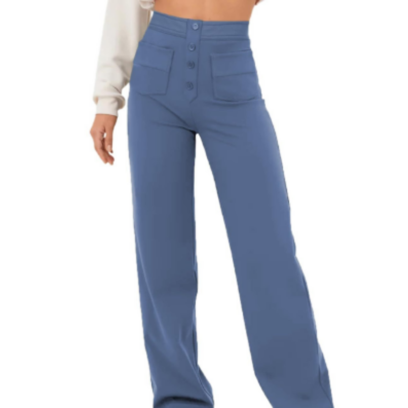 Icone™ FlexTrousers: Høj Taljet Alle Dag Komfort Fleksibel Bukser